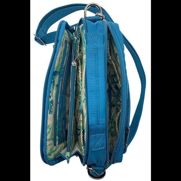lug Bags Lug Rfid Top Handle Crossbody Bag Scoop 2 Ocean Blue